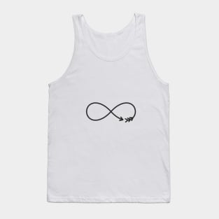 Infinity Symbol Arrow Gift Love Tank Top